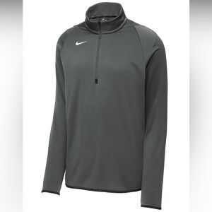 Nike Therma Dri-fit 1/4 Zip Dark Gray Pullover Medium NWT